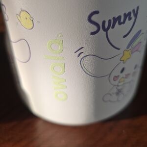 owala Sunny Bunny White Insulated Drink Bottle